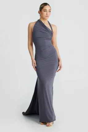 Ivana Multi-Way Gown - Slate Grey