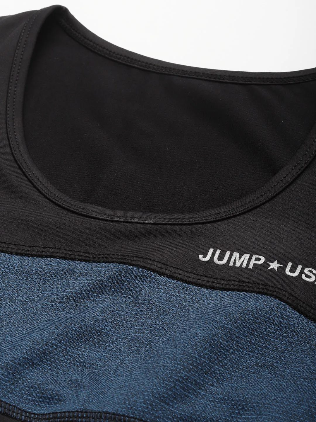 JUMP USA Solid Non-Wired Non Padded Sports Bra