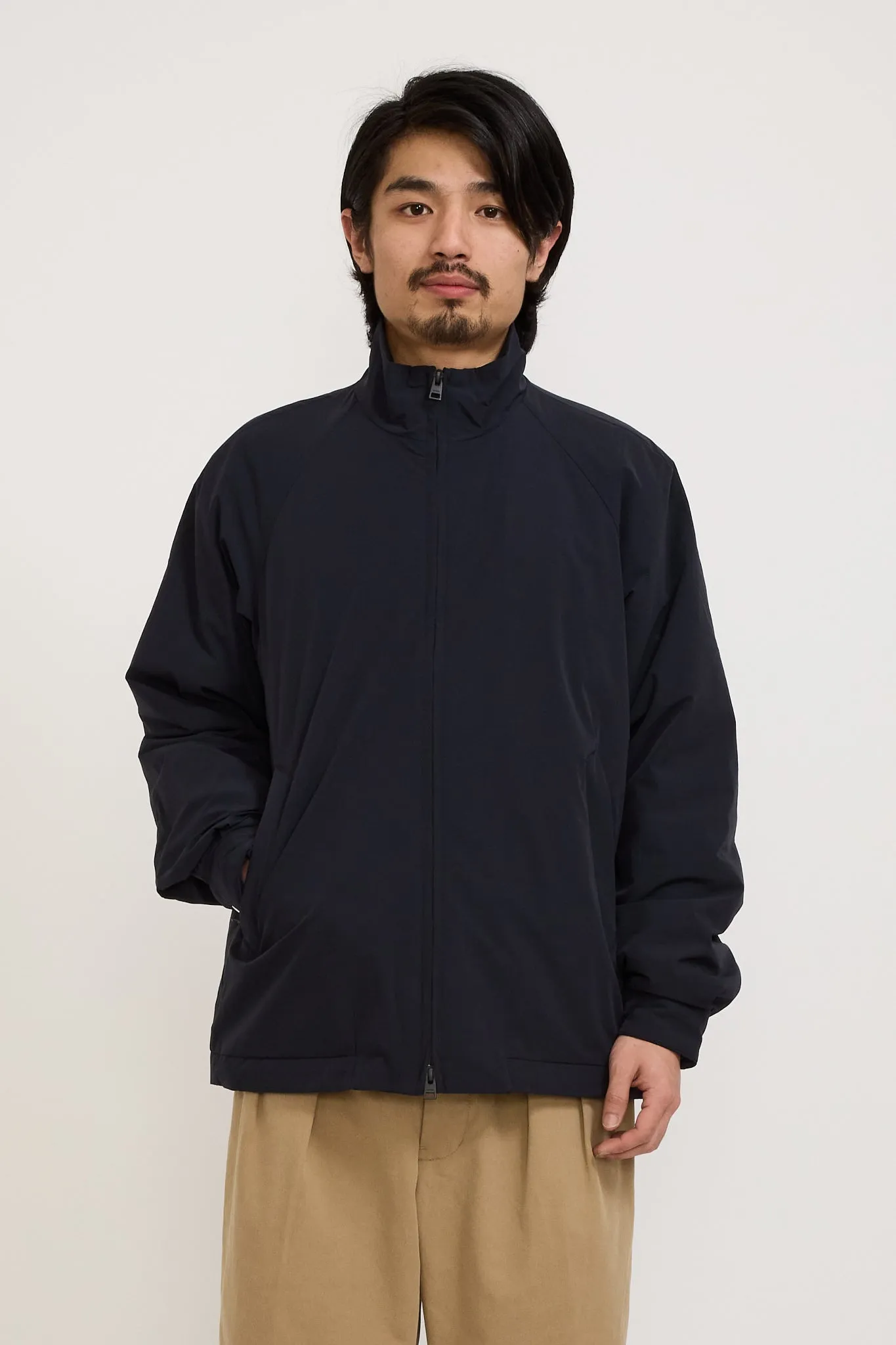 Korso Travel Light Insulated Harrington Jacket Dark Navy