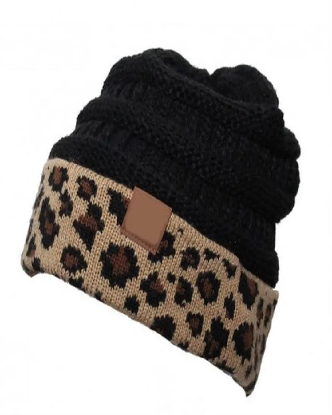 Leopard Beanie