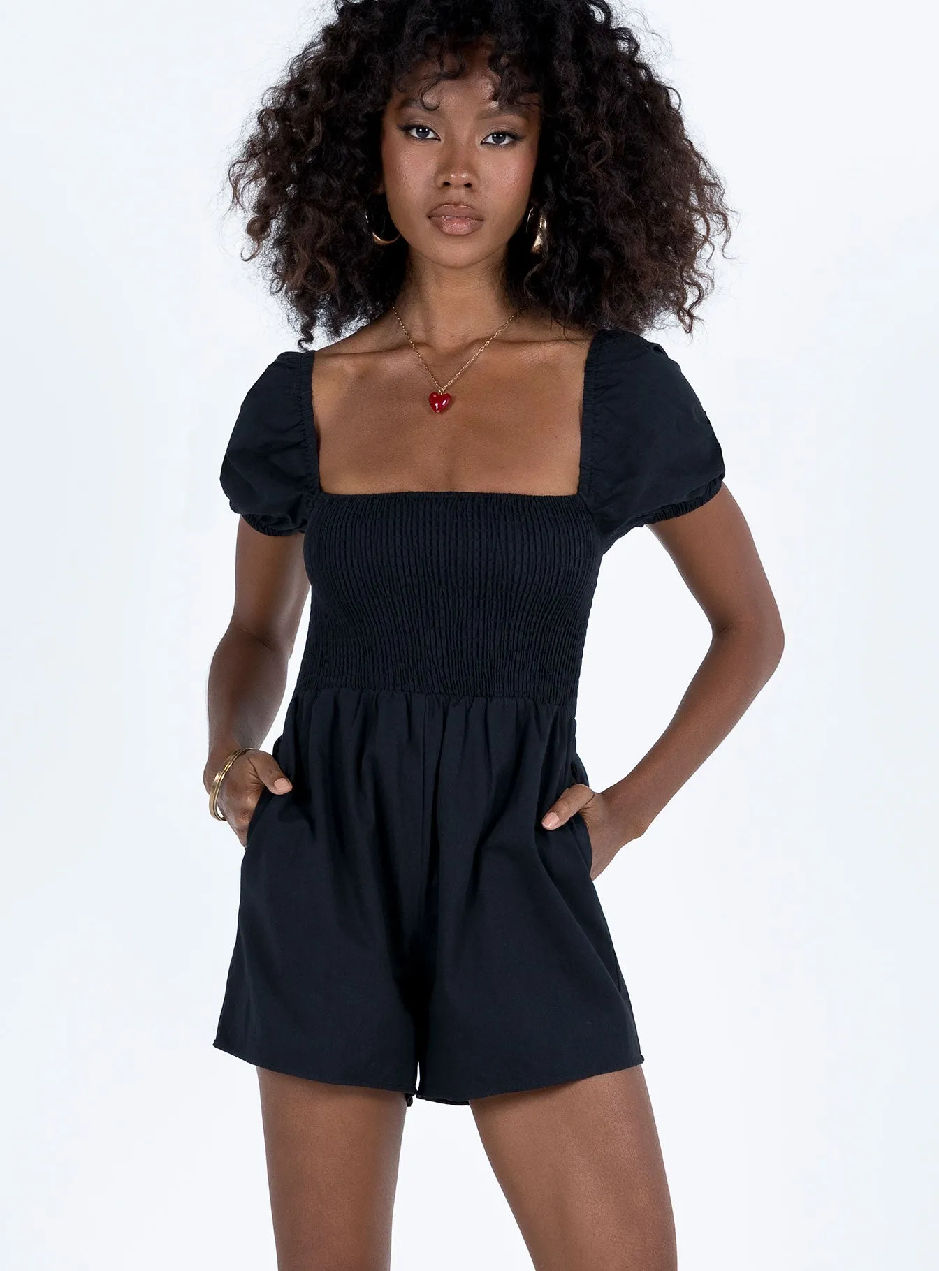 Maimie Playsuit Black