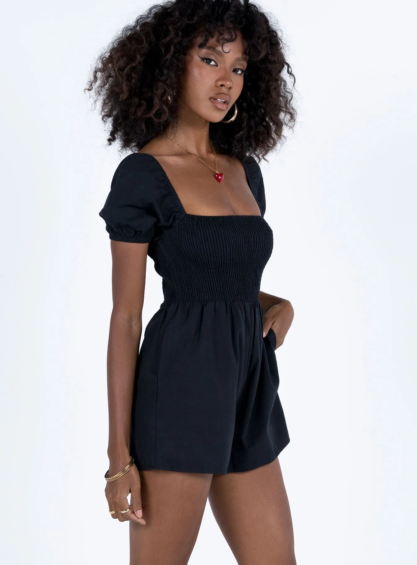 Maimie Playsuit Black