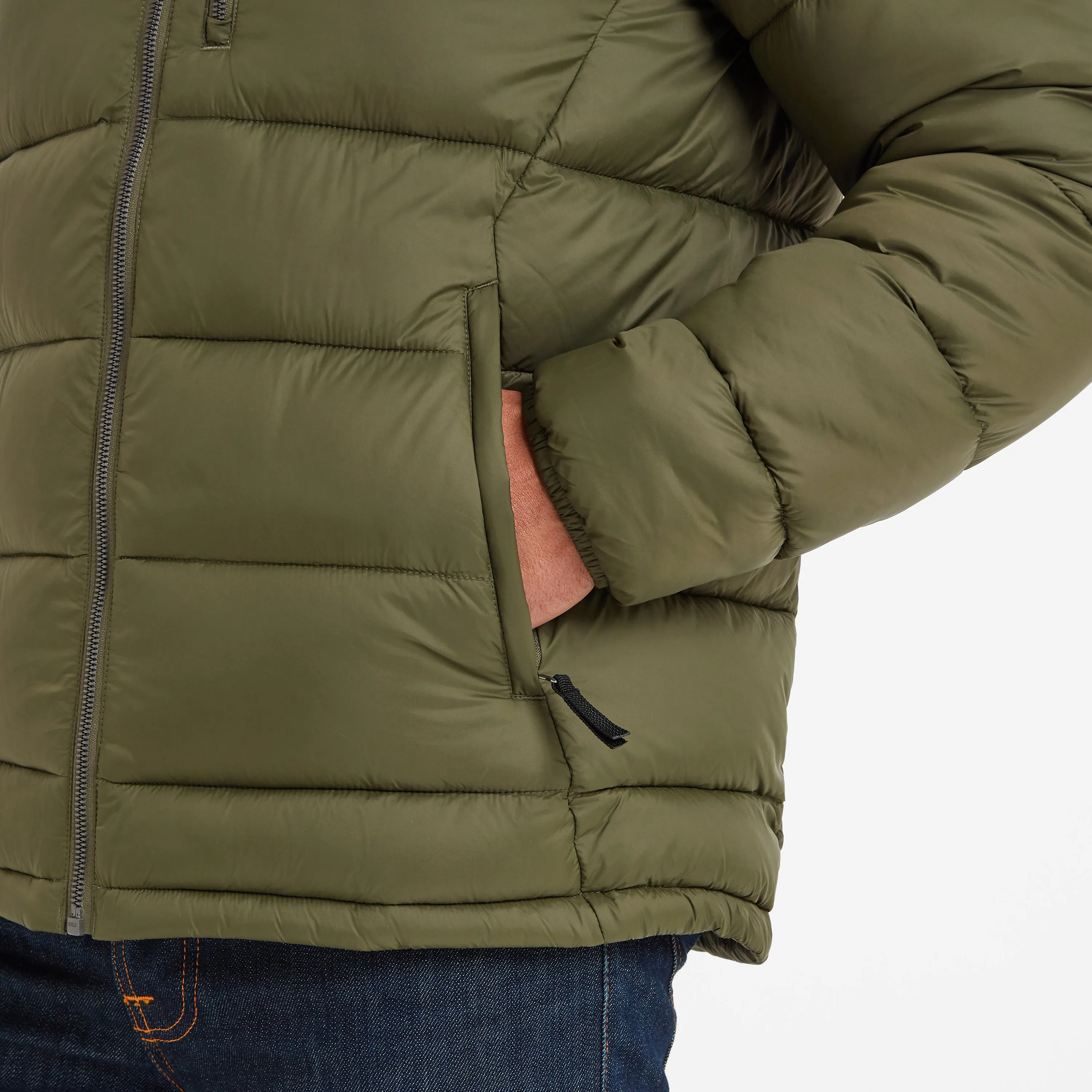 Maloney Mens Padded Jacket - Khaki