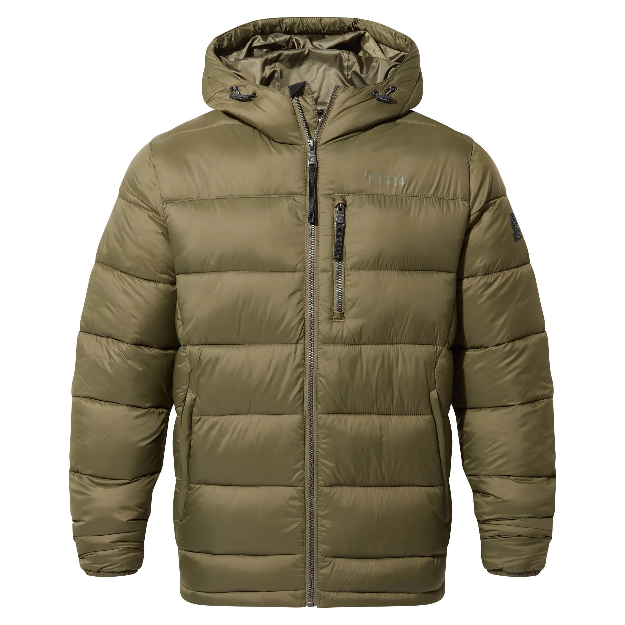 Maloney Mens Padded Jacket - Khaki