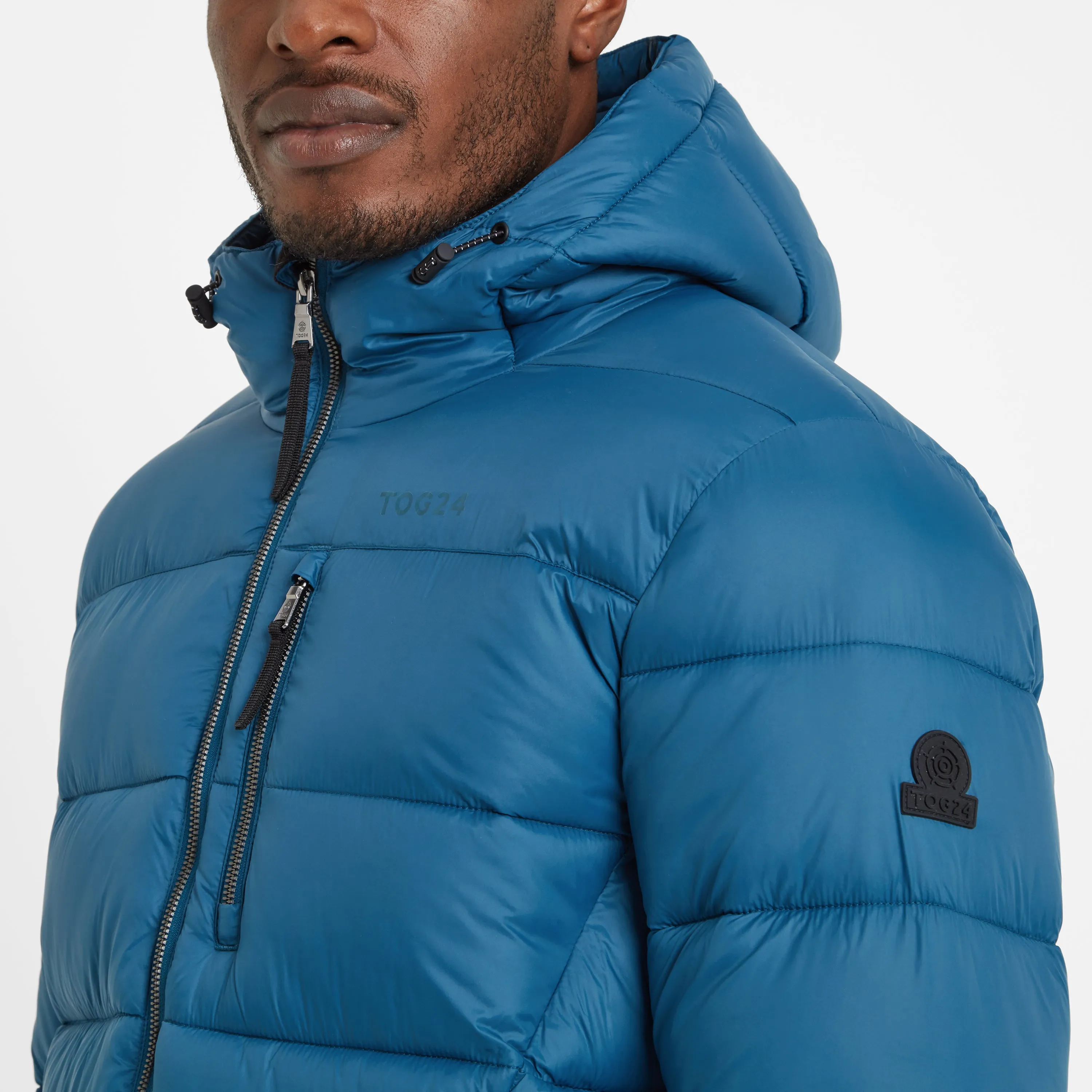 Maloney Mens Padded Jacket - Marine Blue