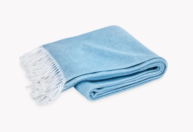 Matouk Pezzo Throw - (seven colorways)