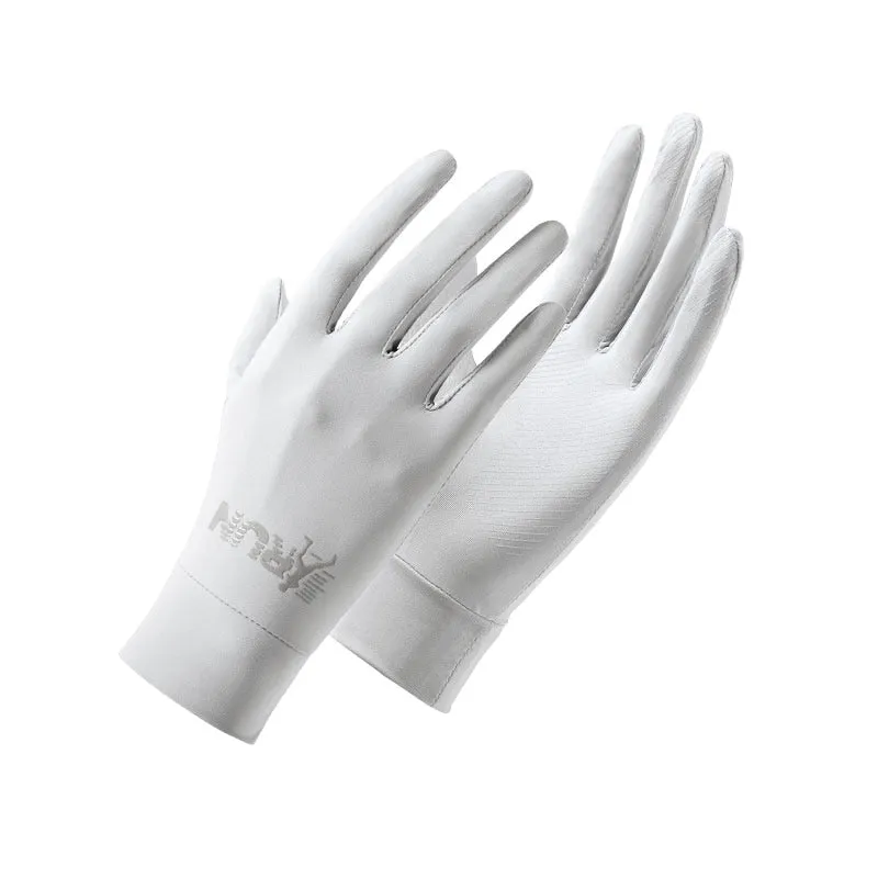 Men and Women Fashion Anti-UV Anti-slip Driving nylon Stretch Gloves