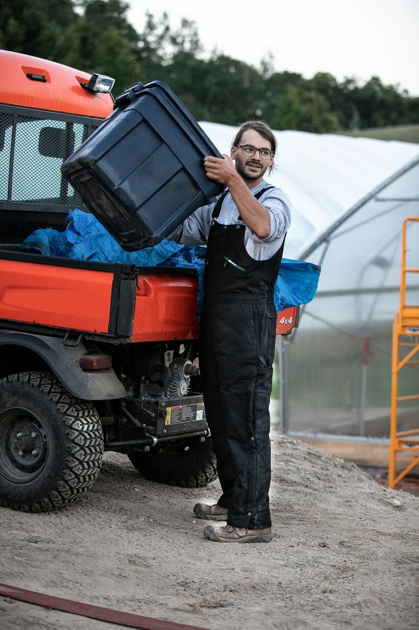 Men's Key Insulated Bib Overall in Black