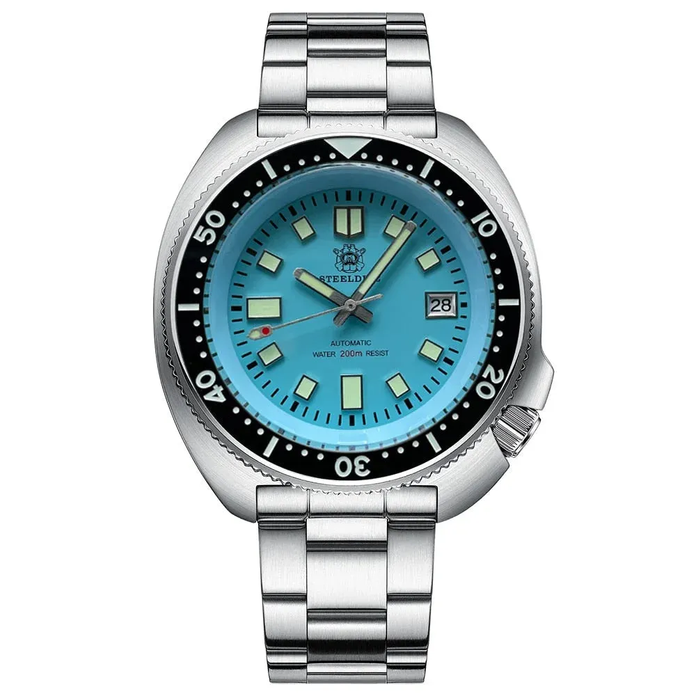 Men's Abalone Swiss Super Luminous NH35 Movement Waterproof Watch