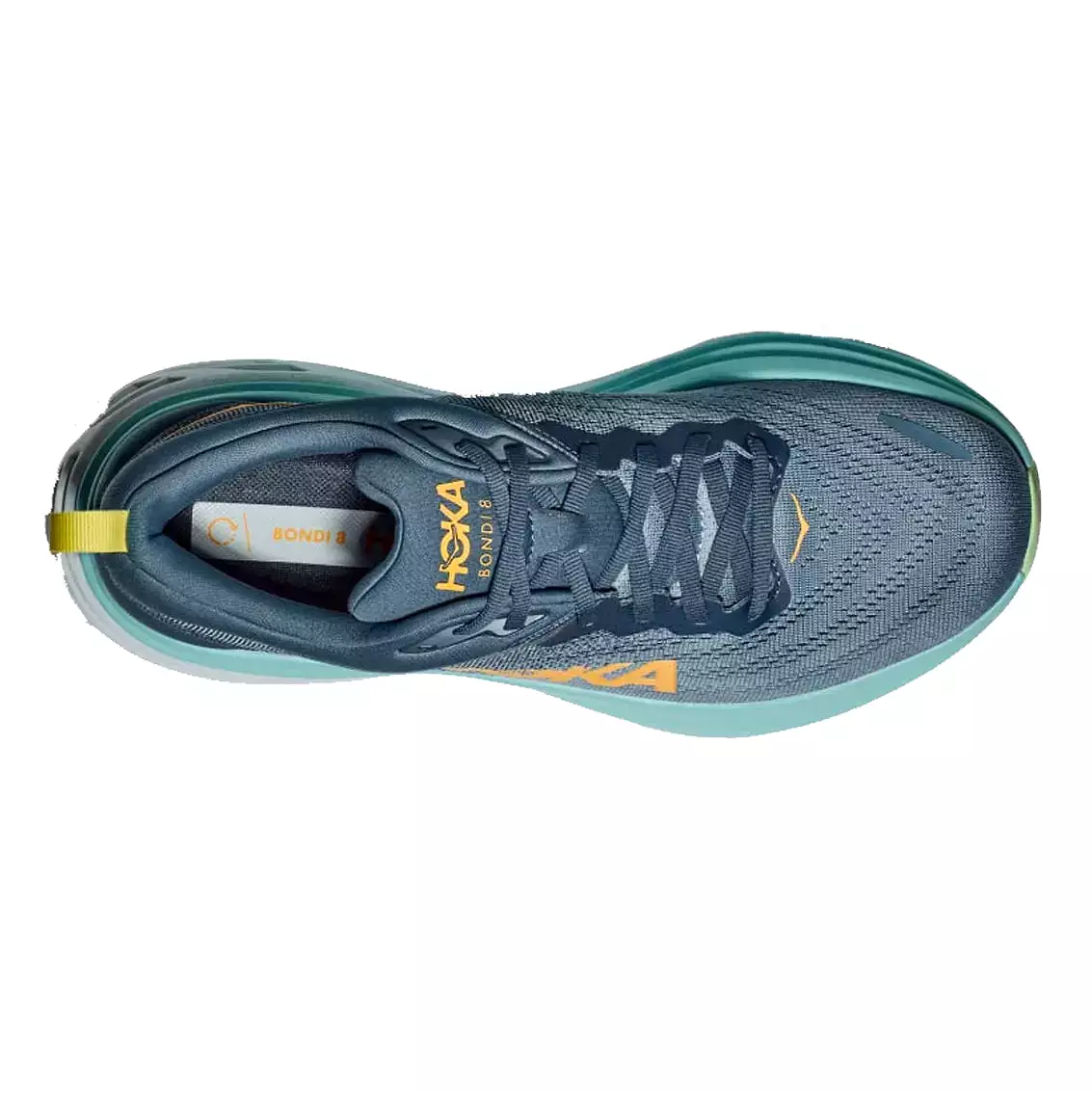 Mens Hoka Bondi 8 - Real Teal / Shadow