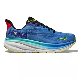 Mens Hoka Clifton 9 - Virtual Blue / Cerise