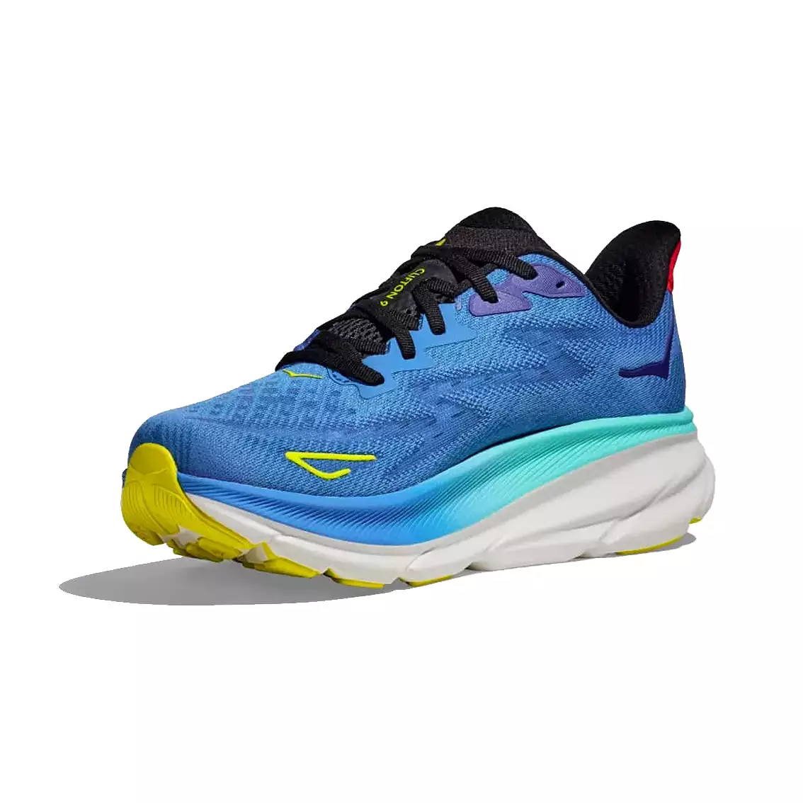 Mens Hoka Clifton 9 - Virtual Blue / Cerise