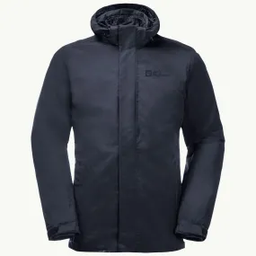 Men's Jack Wolfskin Bergland 3in1 Jacket | Insulated Waterproofs UK