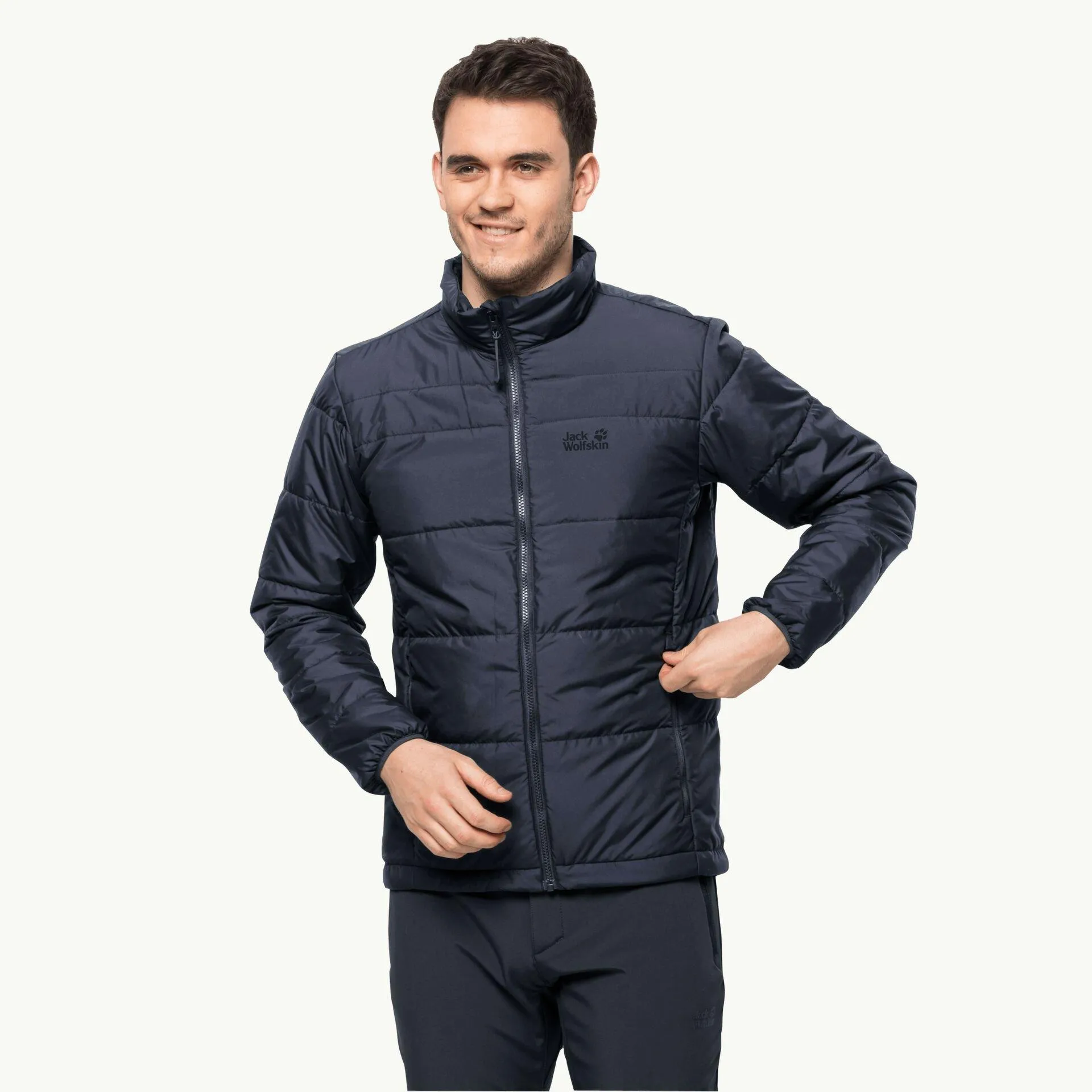 Men's Jack Wolfskin Bergland 3in1 Jacket | Insulated Waterproofs UK