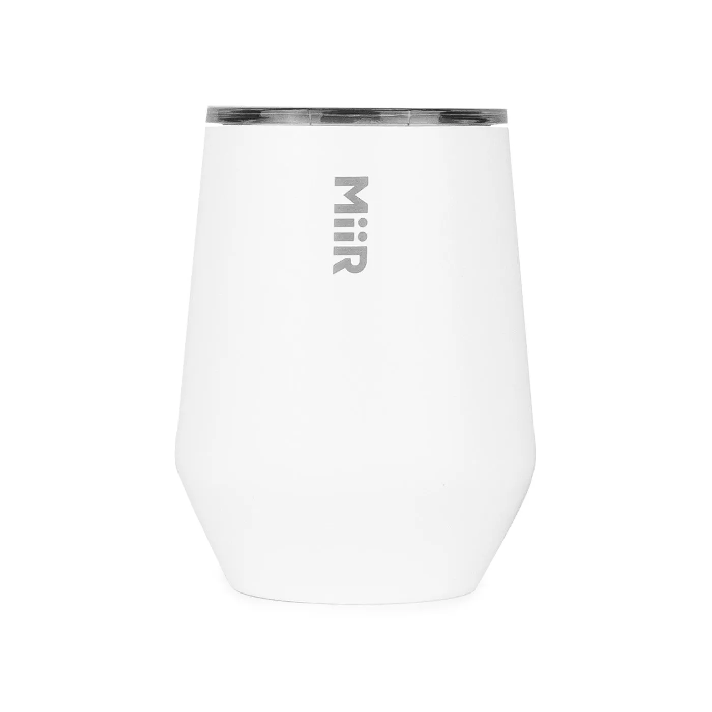 MiiR Vacuum Insulated 10 Oz Customized Wine Tumblers, White Powder