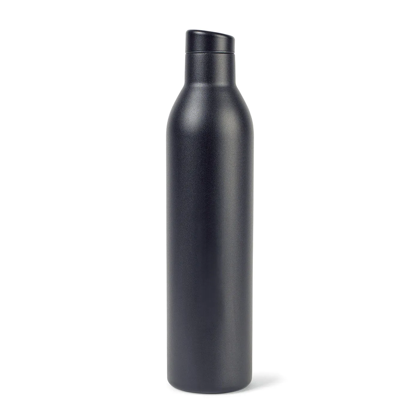 MiiR Vacuum Insulated Branded Wine 25 Oz Bottles, Black Powder