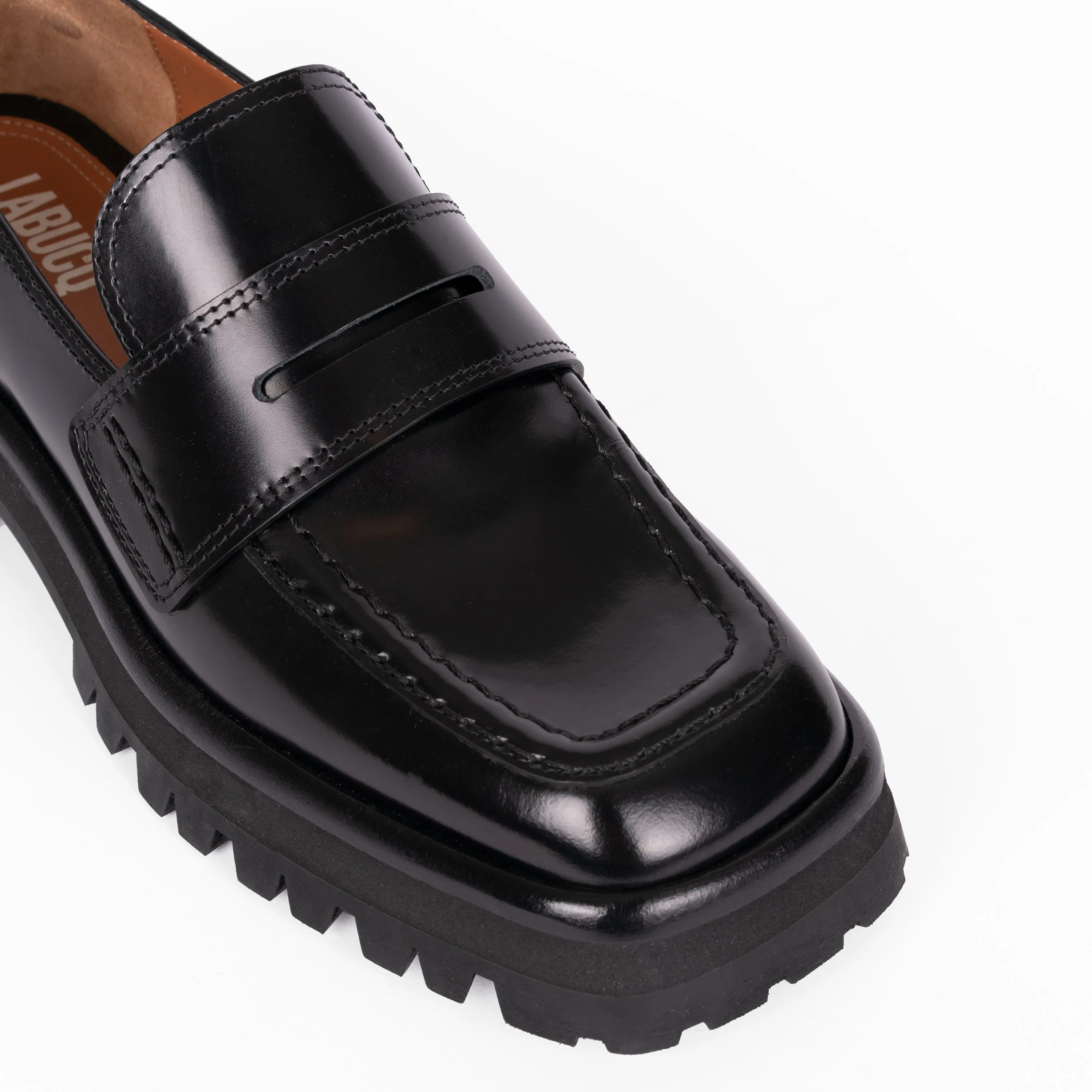 Mika Loafer Black Spazzolato