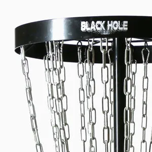 MVP Black Hole Pro Disc Golf Basket with Transit Bag