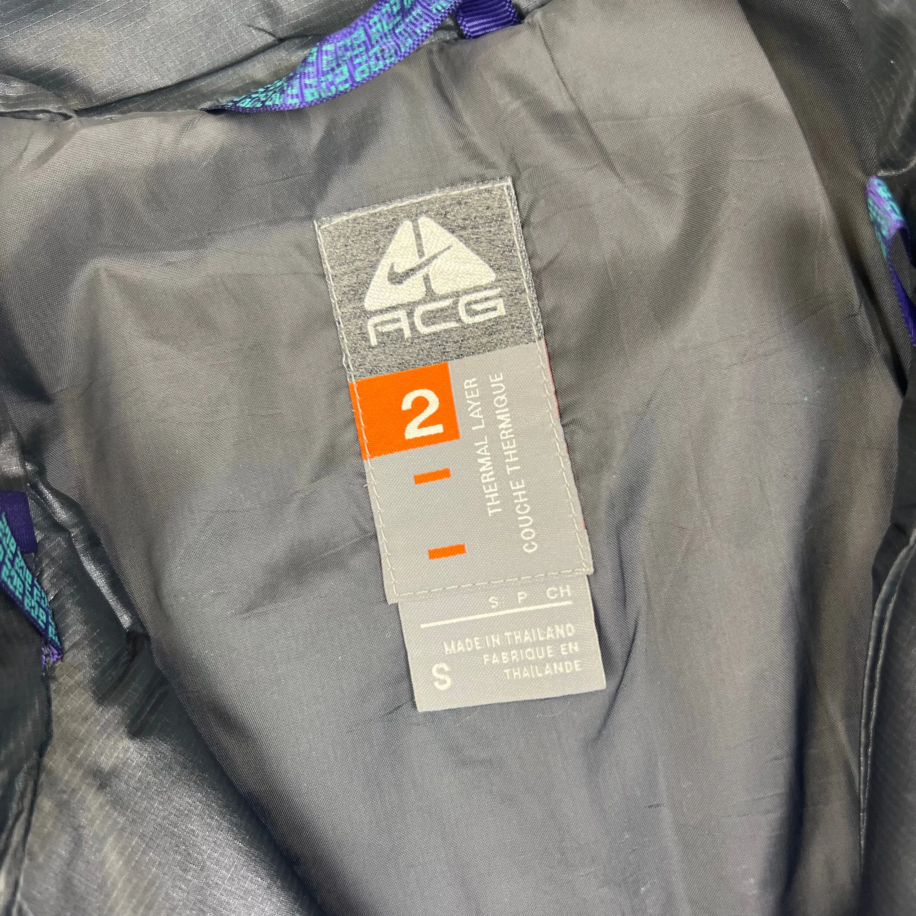 Nike ACG Layer 2 Insulated Colour Block Jacket Rare