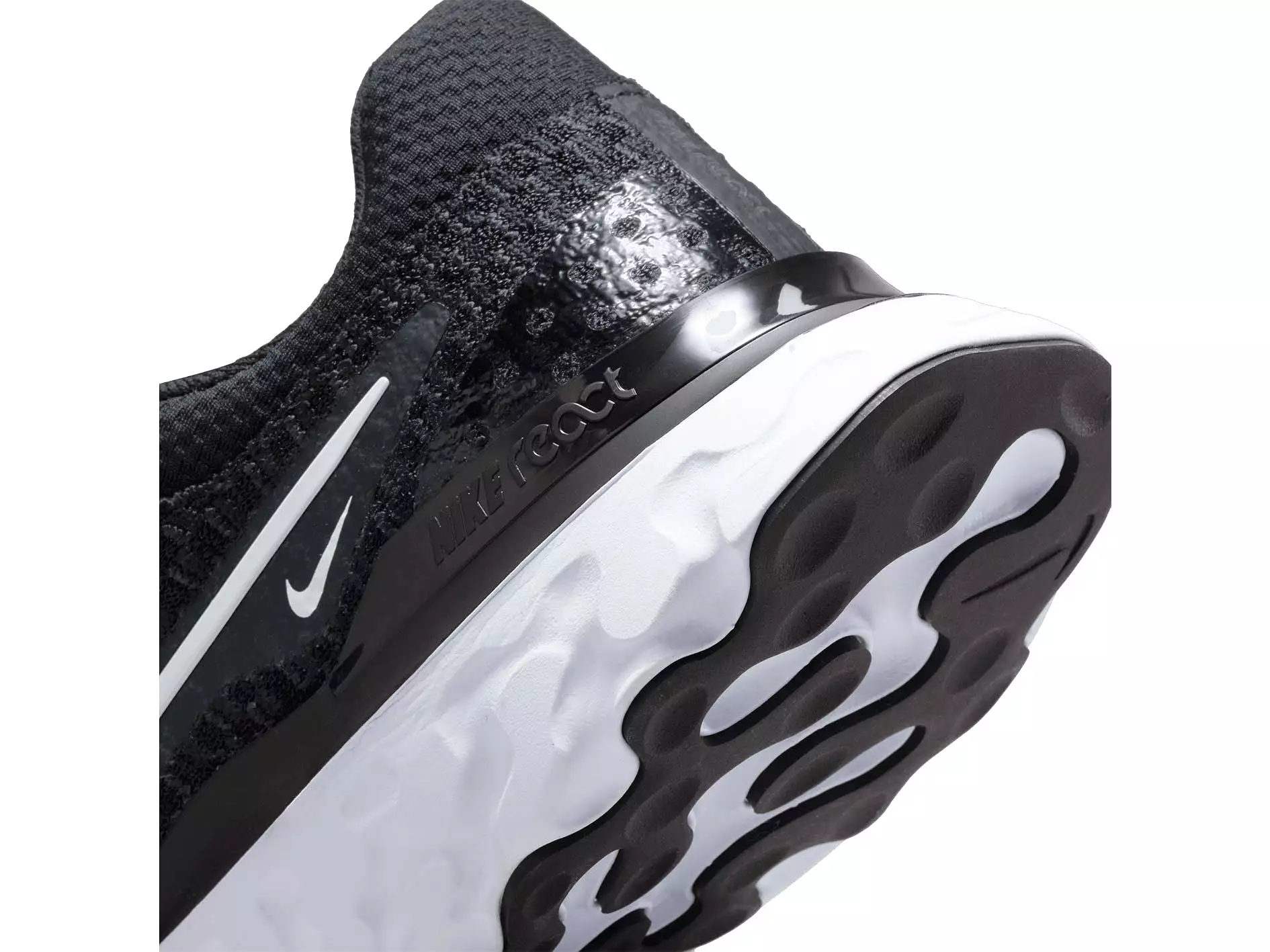 Nike Womens React Infinity Road Running Shoes Black/White <br> DD3024 001