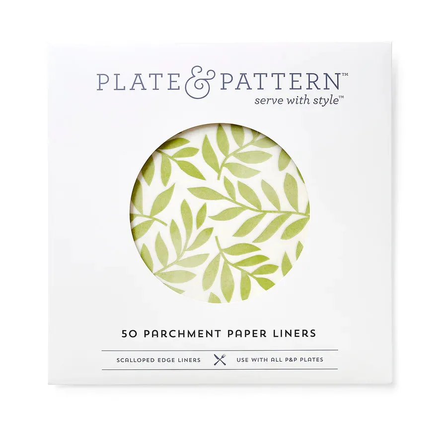 Plate & Pattern Parchment Plate Liners - (five variants)