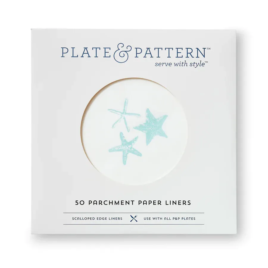 Plate & Pattern Parchment Plate Liners - (five variants)