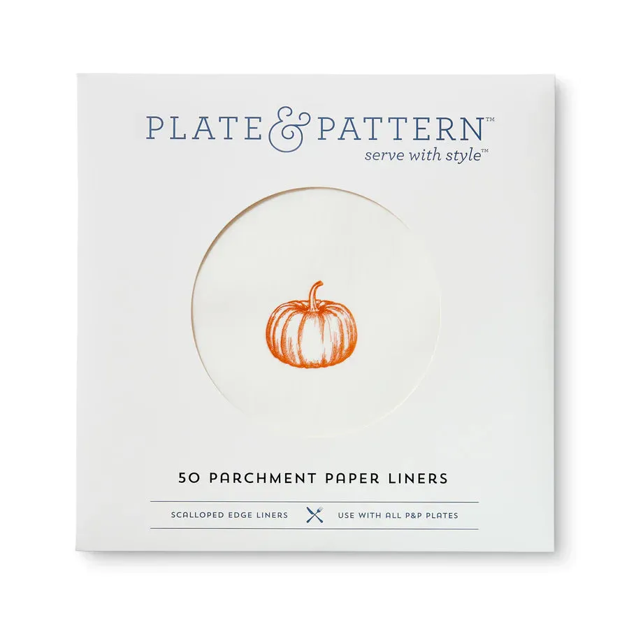 Plate & Pattern Parchment Plate Liners - (five variants)