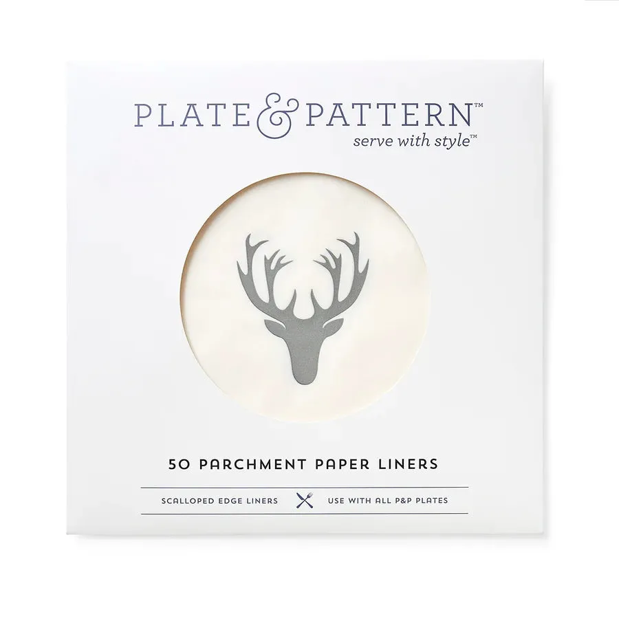 Plate & Pattern Parchment Plate Liners - (five variants)