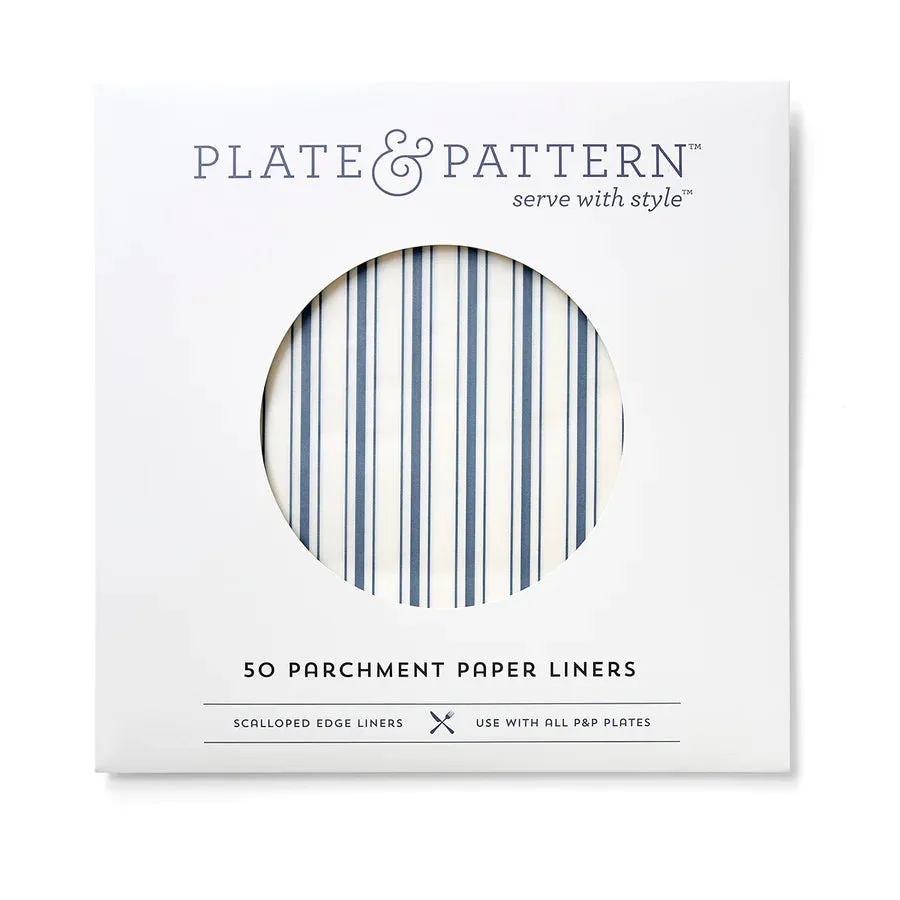 Plate & Pattern Parchment Plate Liners - (five variants)