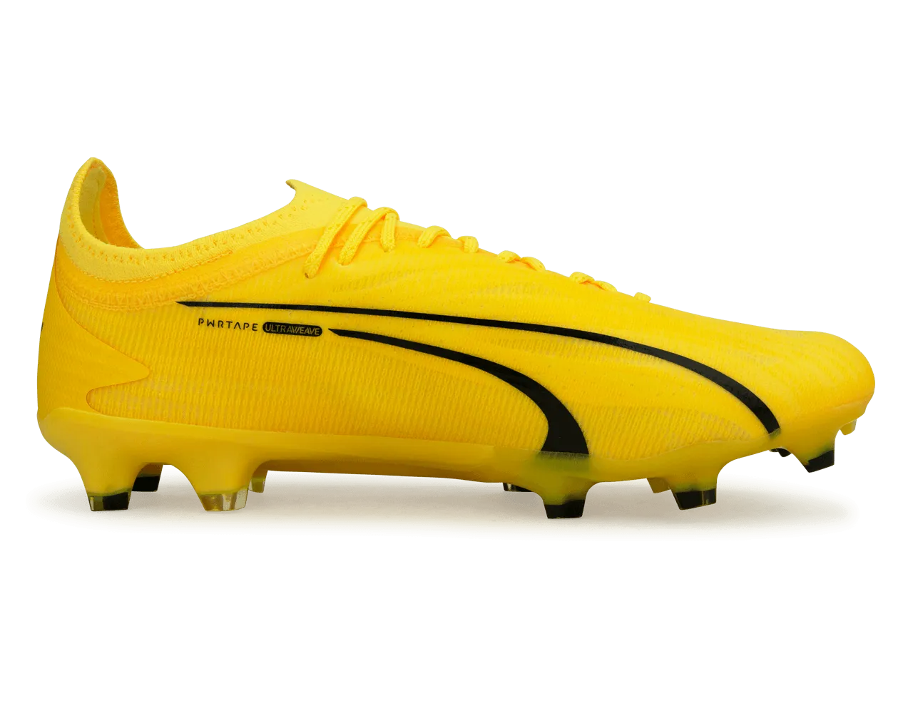 PUMA Men's Ultra Ultimate FG/AG Yellow Blaze/Black