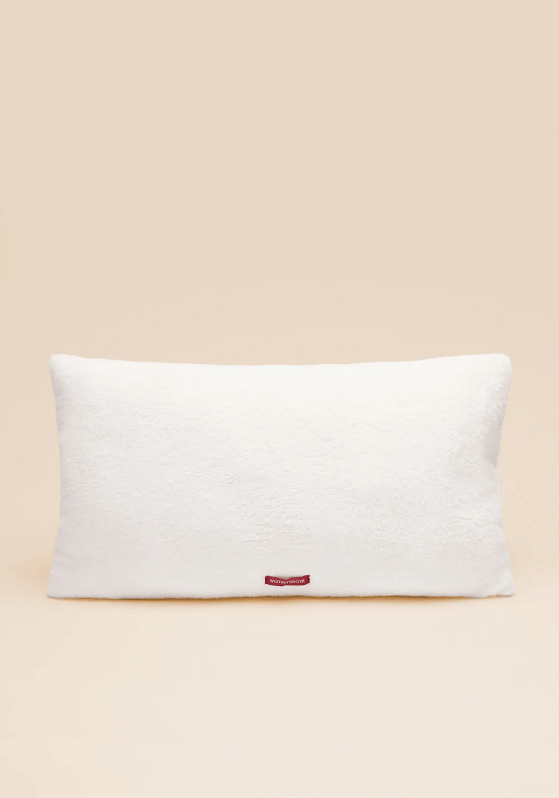 Soft-Feel Mickey Mouse Cushion - Ivory