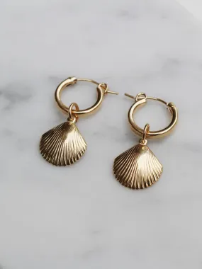 SpeShell Hoop Earrings