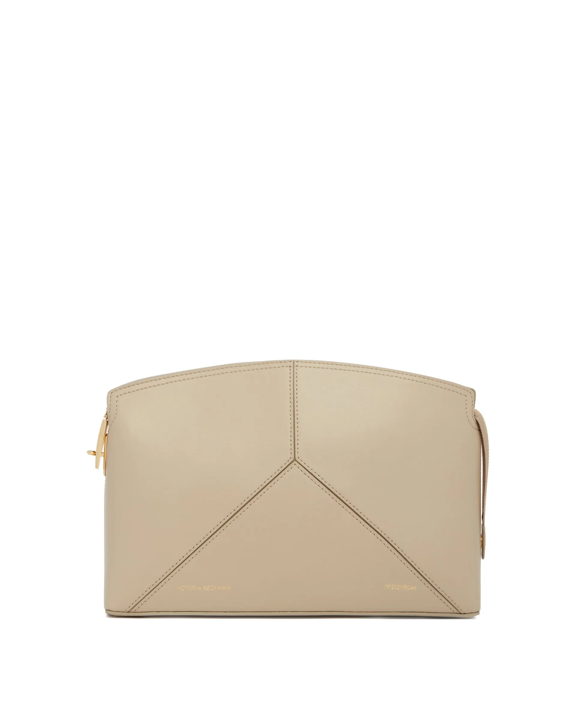 Taupe Victoria Clutch Bag