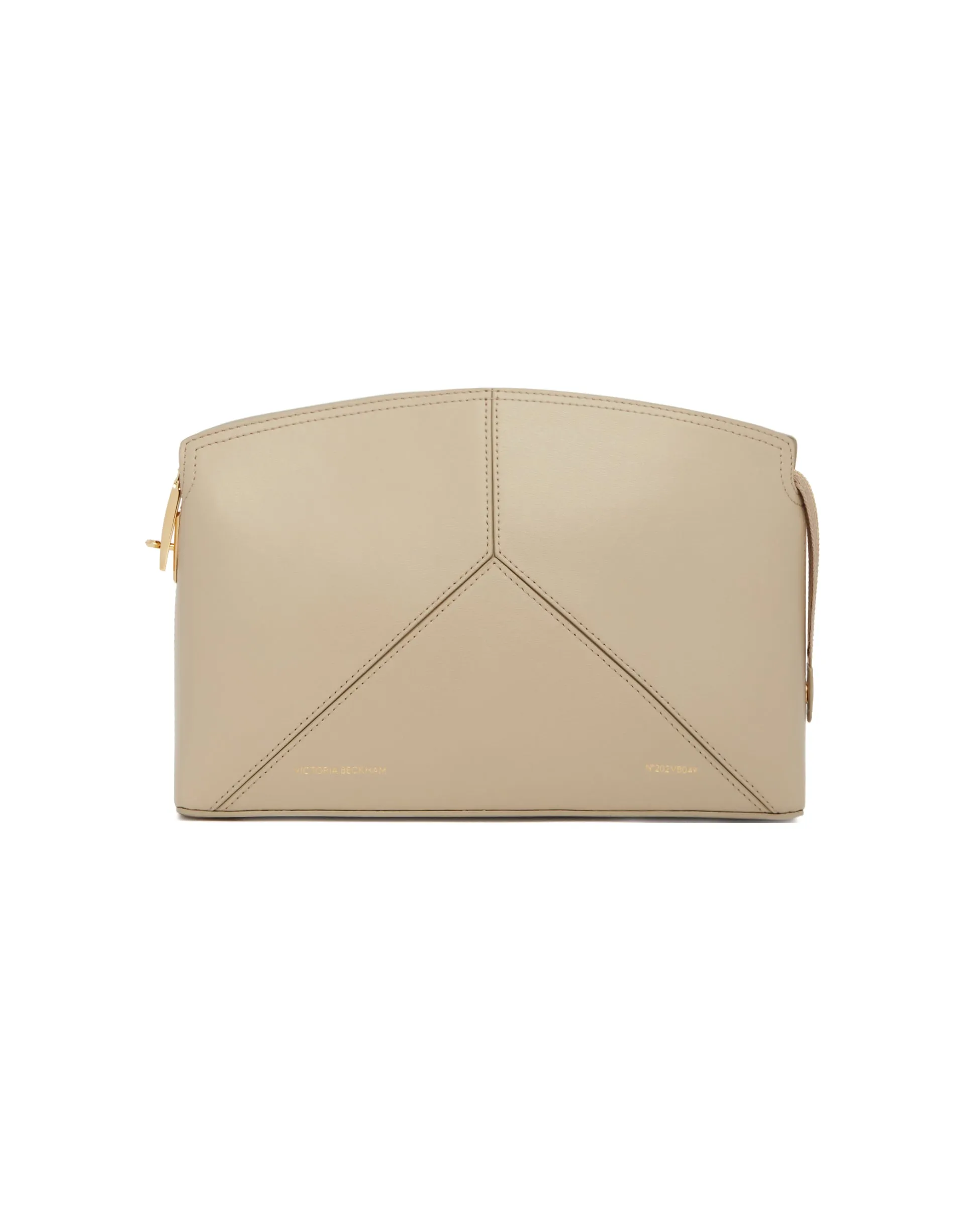 Taupe Victoria Clutch Bag