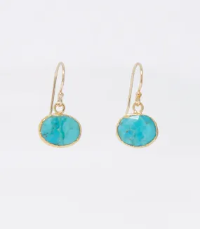 Turquoise Stone Earrings