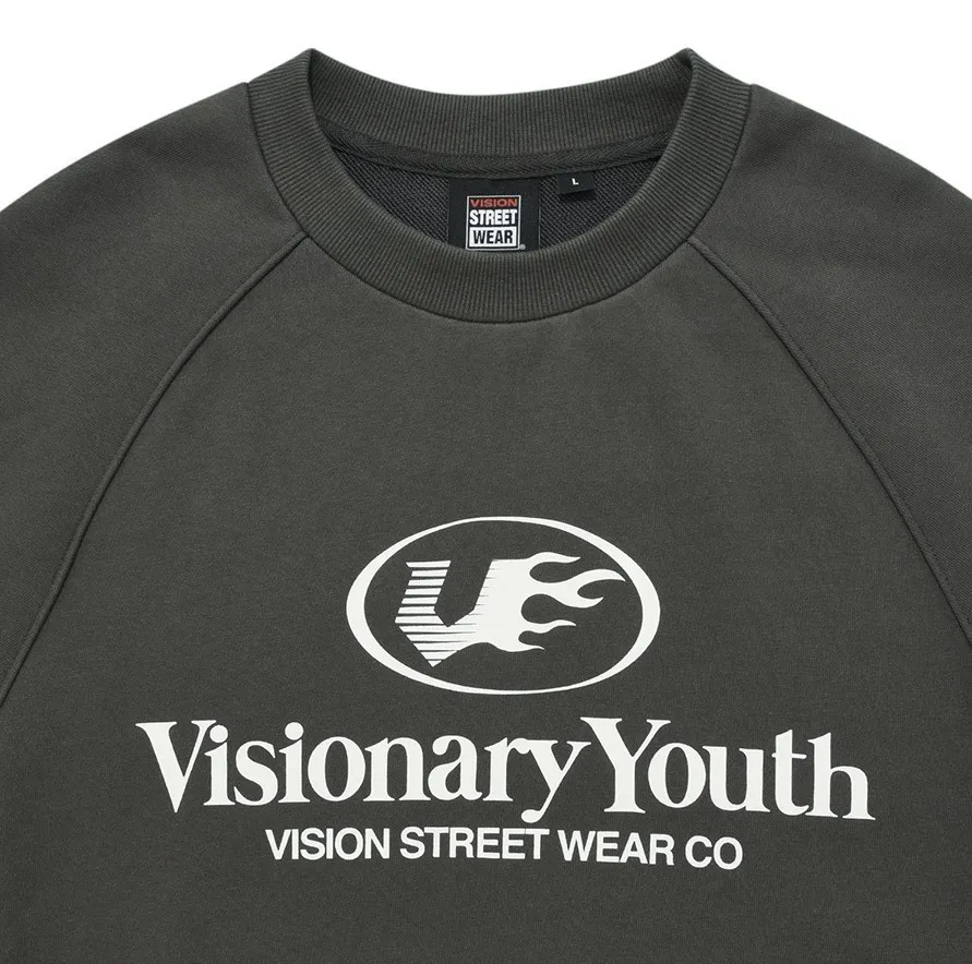 Vision Street Wear  |Unisex Street Style Logo Sweatshirts