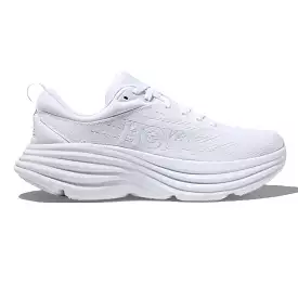 Womens Hoka Bondi 8 - White / White