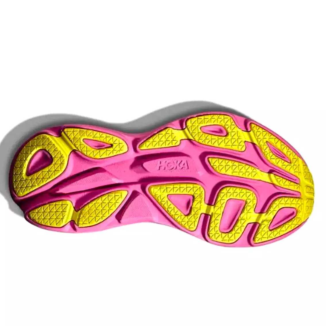 Womens Hoka Bondi 8 (Wide) - Castlerock / Strawberry