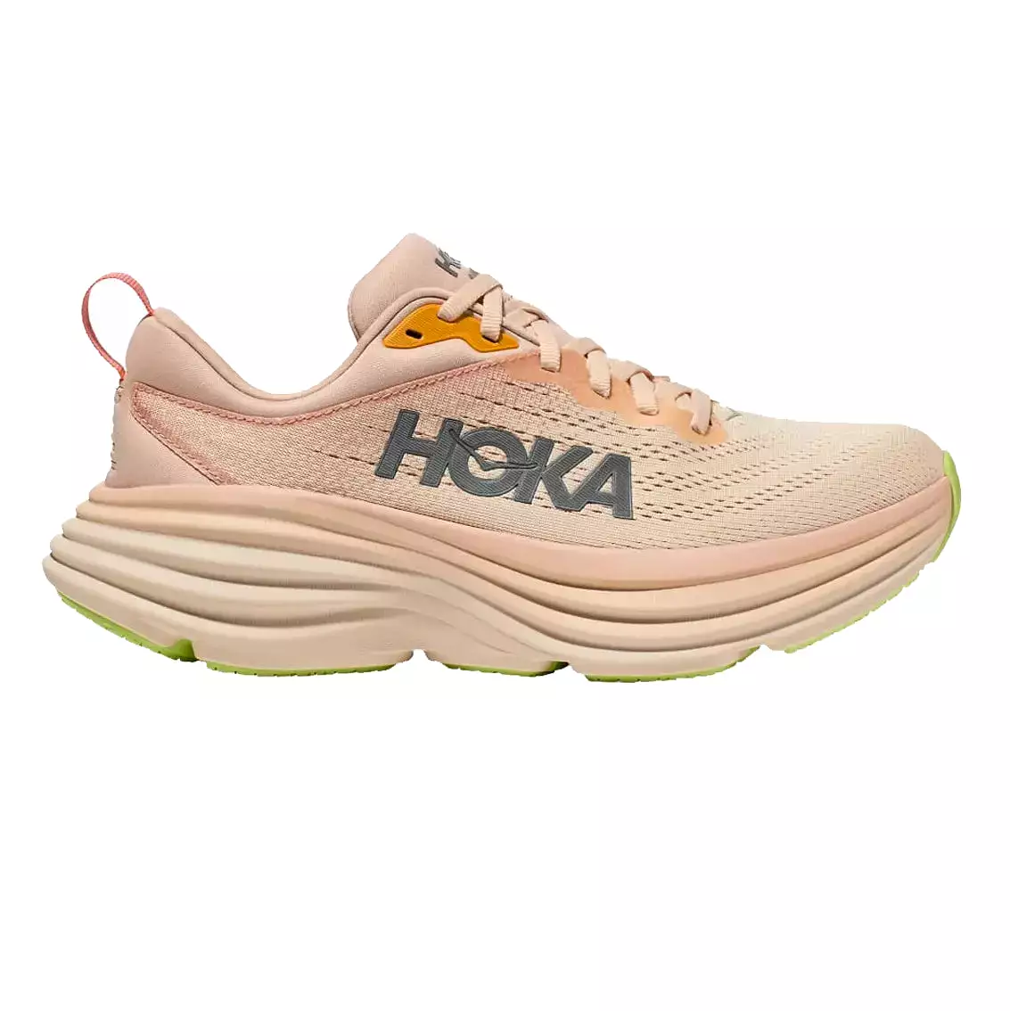 Womens Hoka Bondi 8 (Wide) - Cream / Vanilla