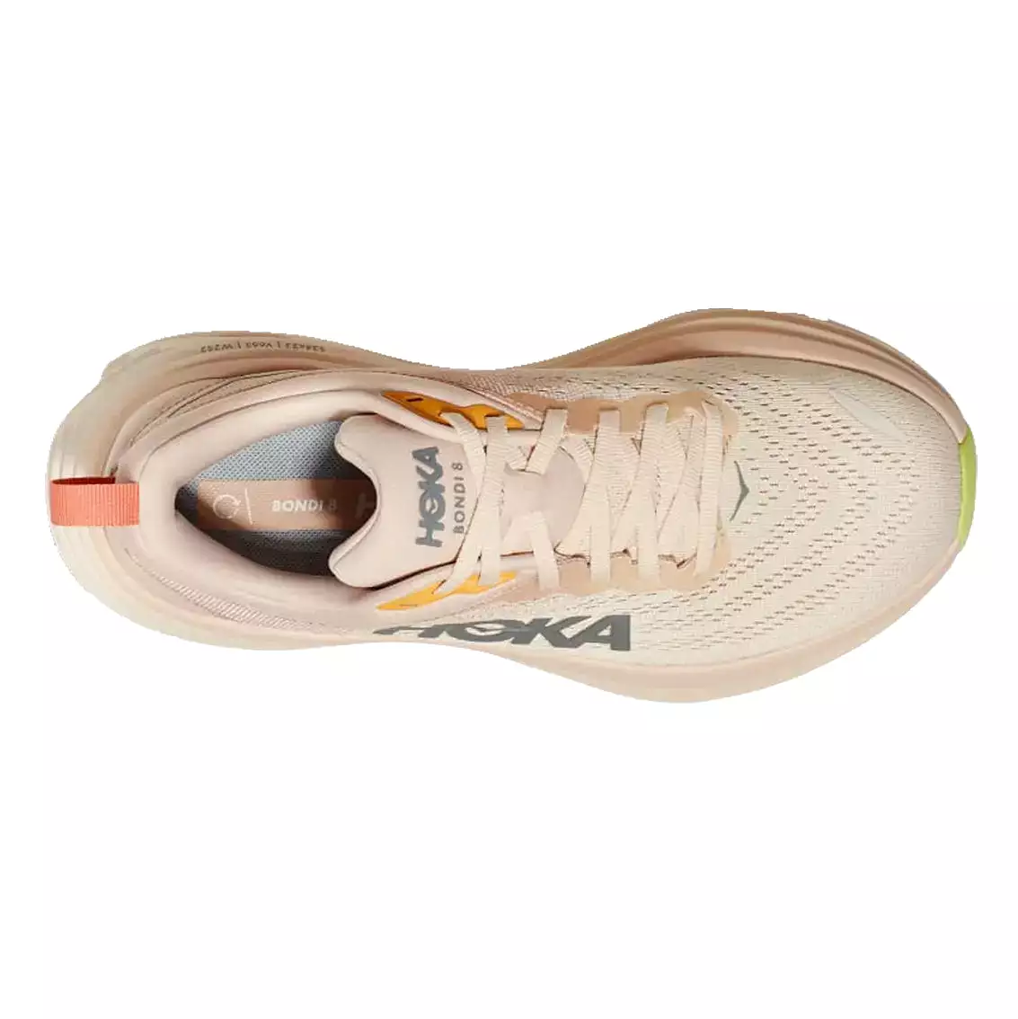 Womens Hoka Bondi 8 (Wide) - Cream / Vanilla