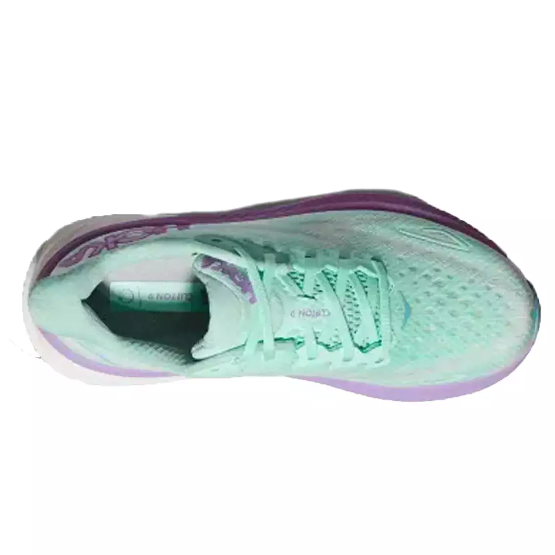 Womens Hoka Clifton 9 - Sunlit Ocean / Lilac Mist