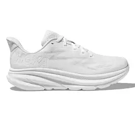 Womens Hoka Clifton 9 (Wide) - White / White